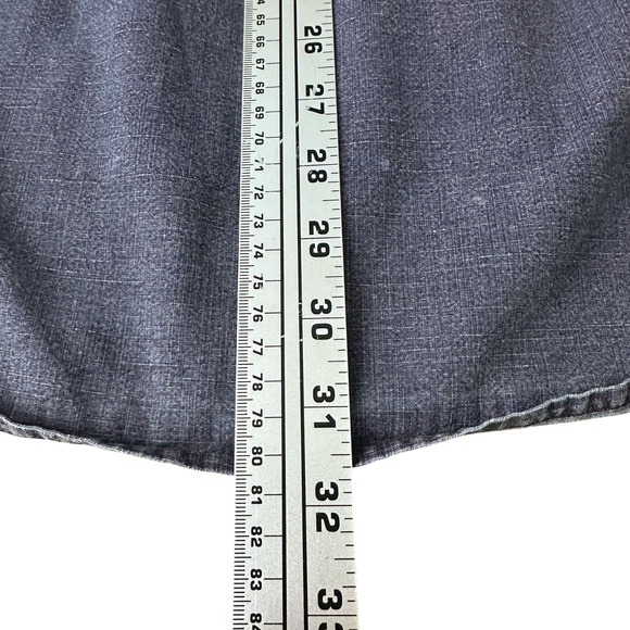 The Territory Ahead Shirt Men’s Medium Tall MT Blue Chambray Denim Button-Up - Picture 8 of 9